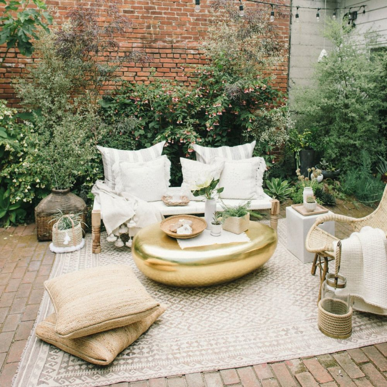 salon de jardin bas pour petite terrasse