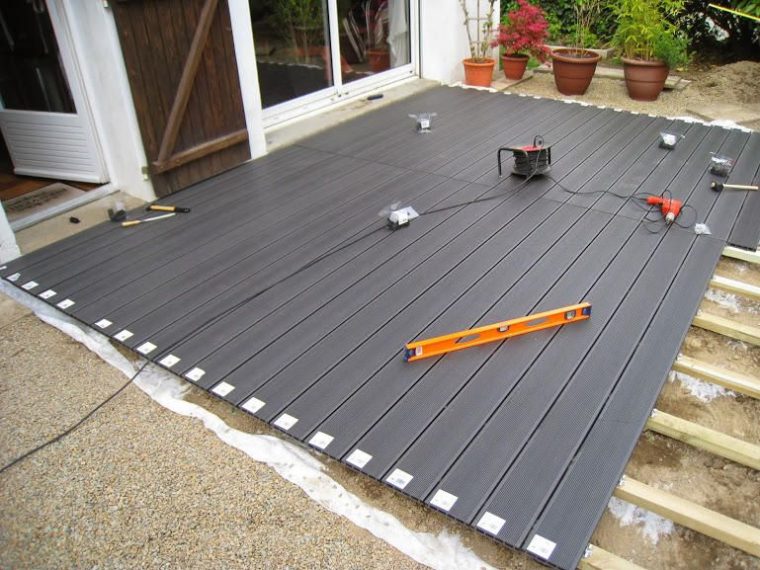 lame composite pour abri de jardin