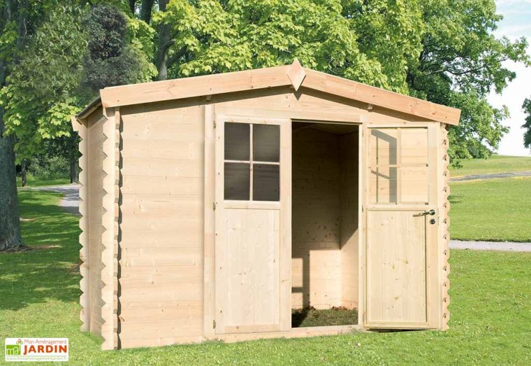 abri de jardin bois 3x2