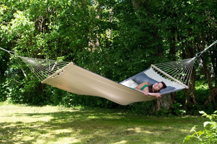 hamac jardin 2 places