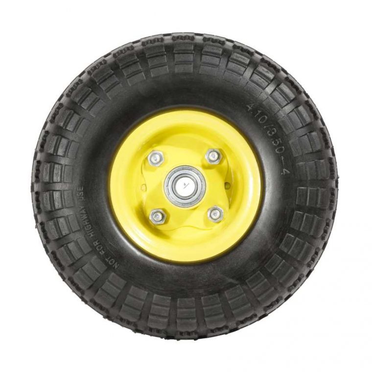 roue de remorque de jardin