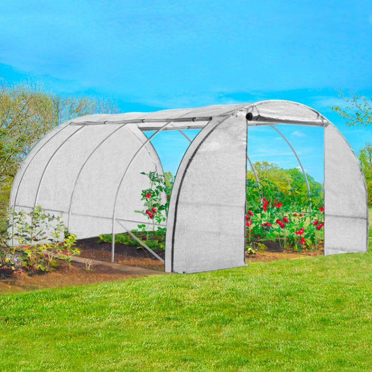 serre tunnel pour jardin
