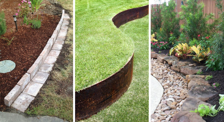 bordure de jardin beton arrondie