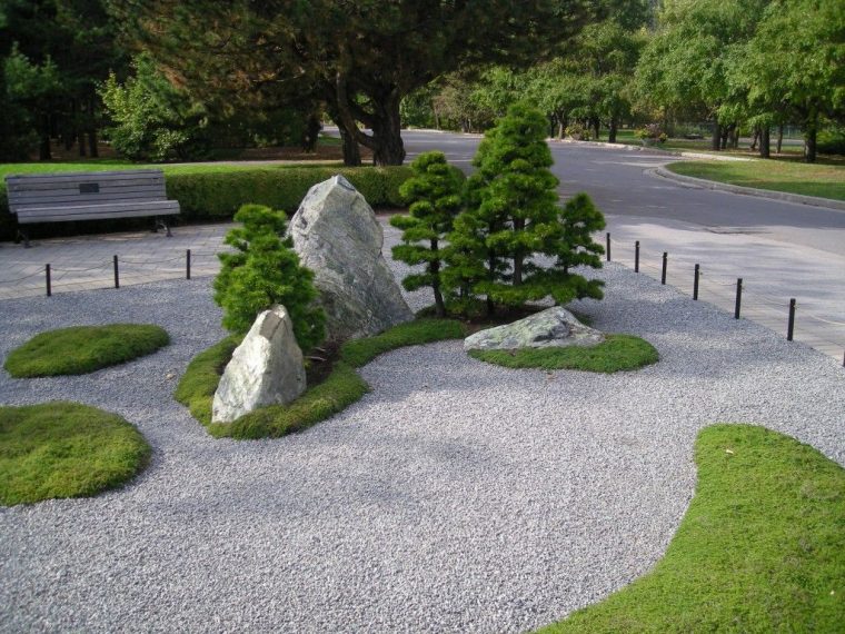 gravier pour jardin japonais