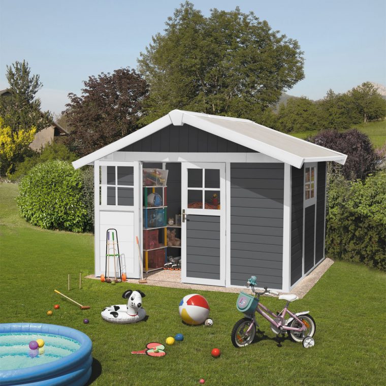 habillage cabane de jardin