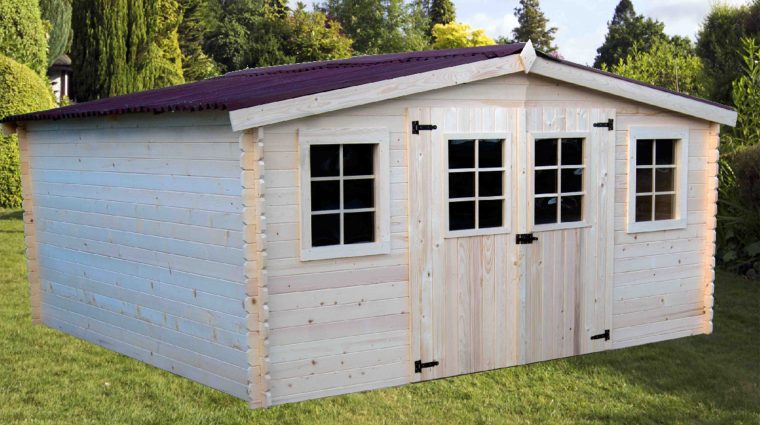 amenagement abris de jardin en bois