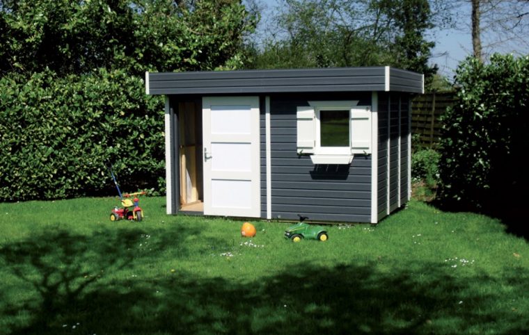 couleur abris de jardin bois