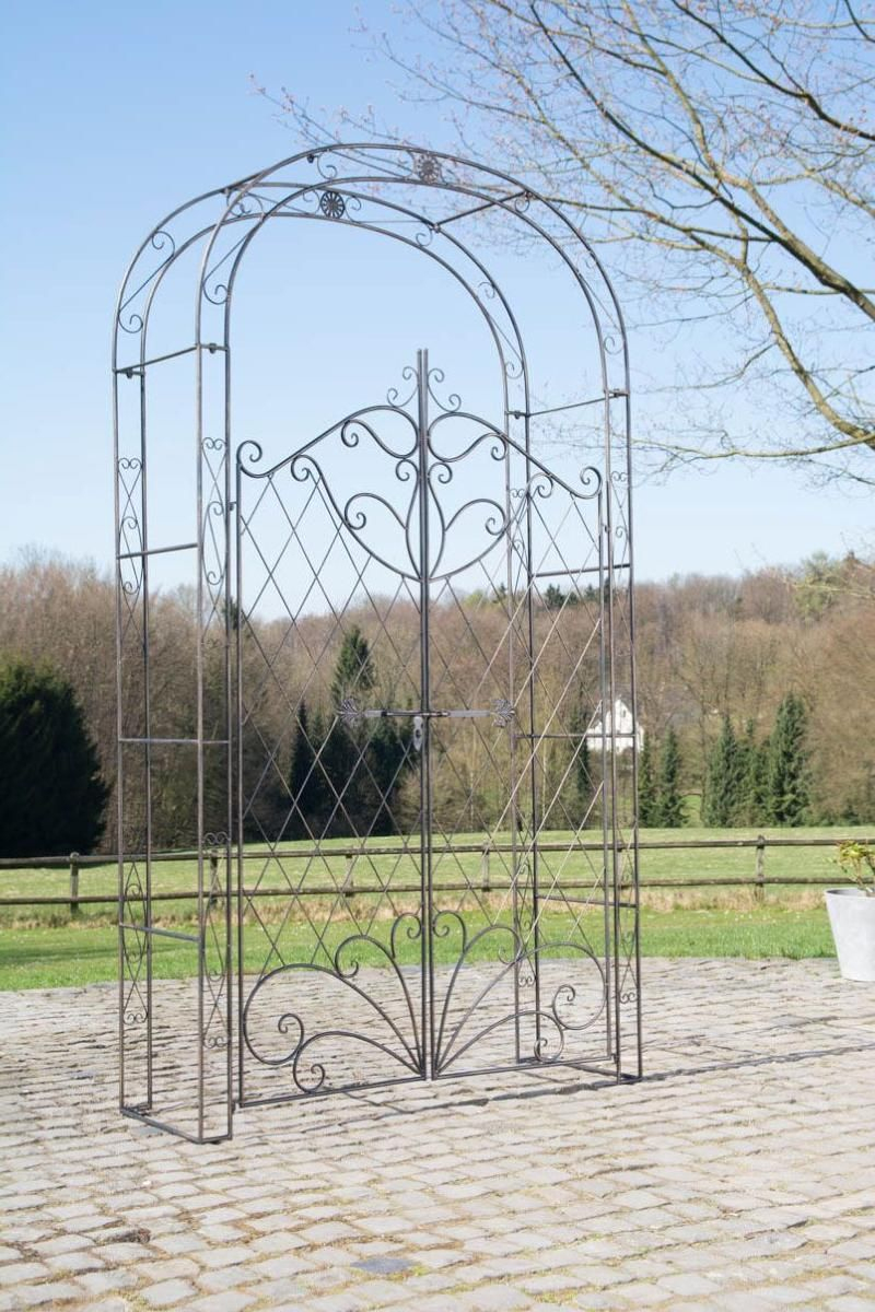 Arche Jardin Bronze Avec Portillon | Arche Jardin, Jardins ... concernant Arceau Jardin