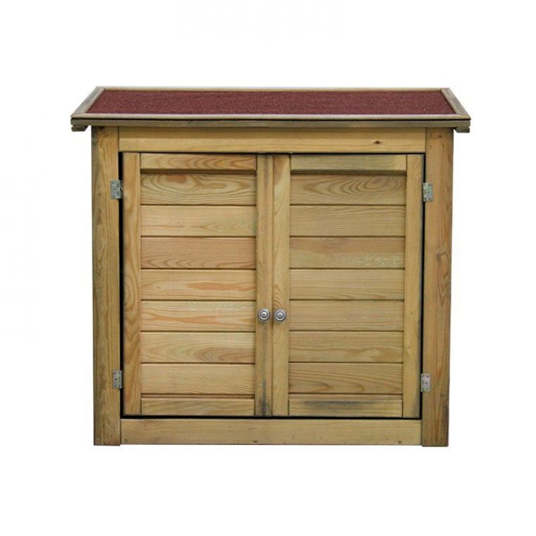 petit meuble de rangement de jardin