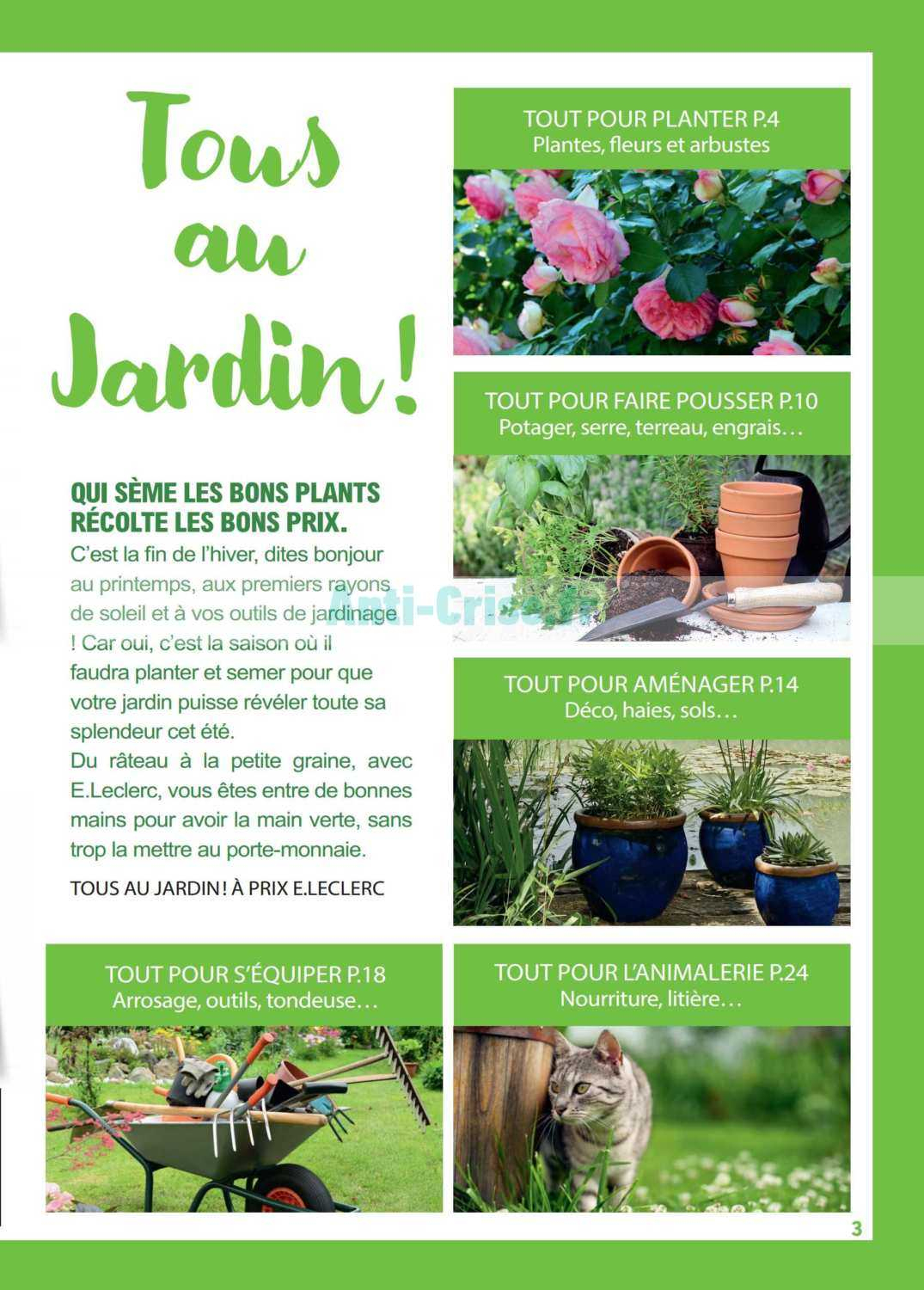 Catalogue Leclerc Local Du 10 Au 21 Mars 2020 (Saint-Aunès ... concernant Tondeuse Leclerc Jardin