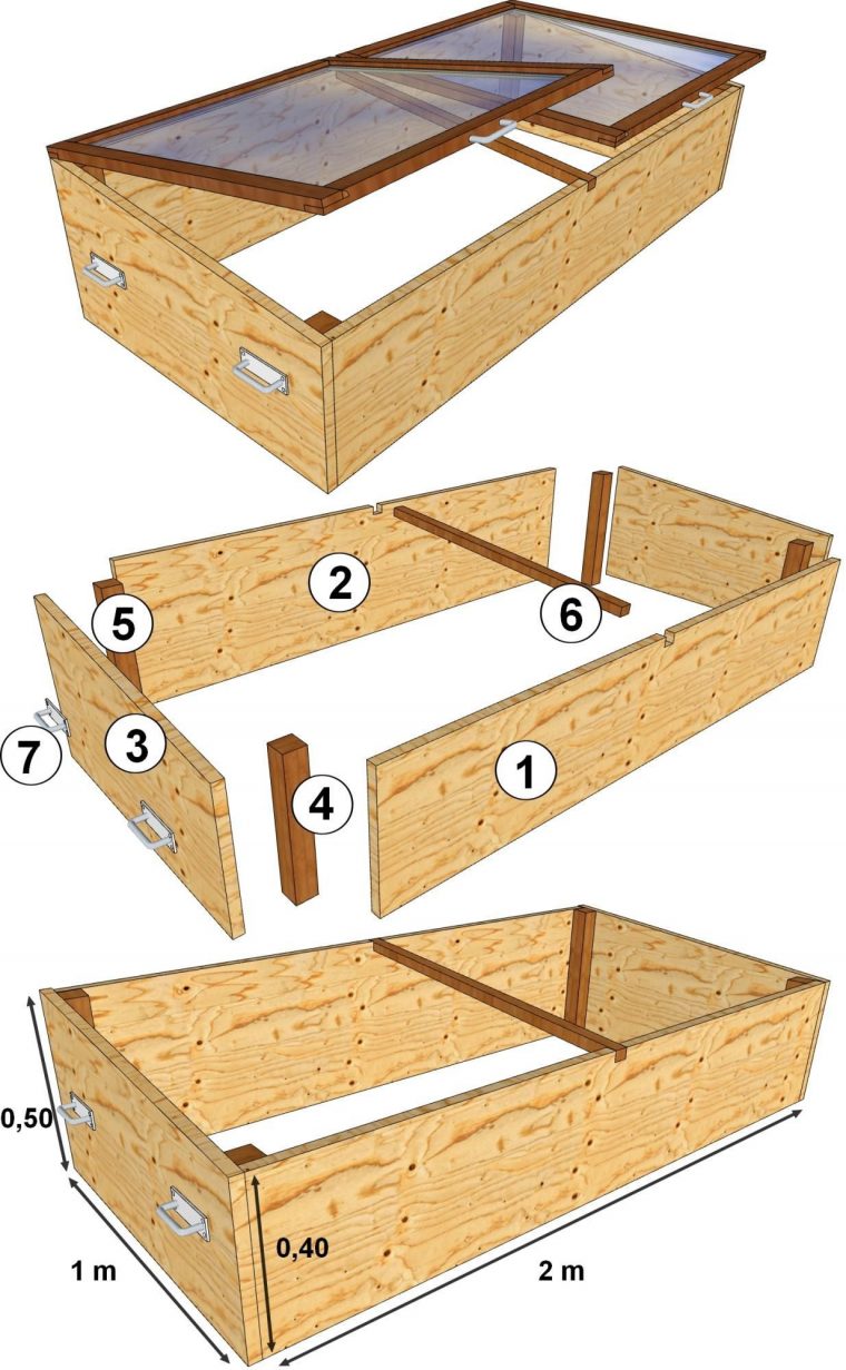 Construisez #vousmme #nantais #chssis #jardin #chssis #un ... à Chassis De Jardin