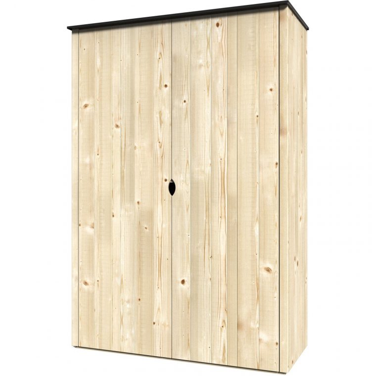 Cuisine: Armoire Portes Mã©Lodie En Merisier Massif De Style ... à Armoire De Jardin Ikea