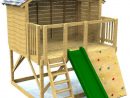 Elevated Open Clubhouse Plan For Kids #woodworkingforkids ... pour Maison Jardin Jouet