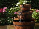 Fontaine De Jardin 3 Tonneaux En Cascade Edinburgh Ubbink ... tout Vente Privée Jardin
