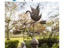 La Hacienda 55694 Odette Swan Canard Oiseau Jardin Jardin En ... tout Girouette De Jardin