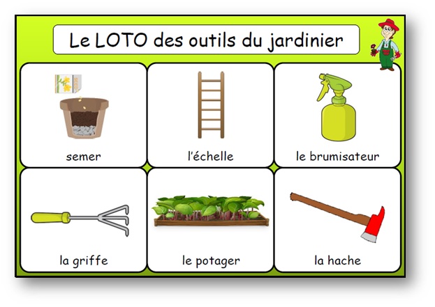 outil de jardinage liste