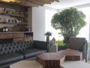 Plafond Bois Design Moderne À Panneaux Lumineux Led Et ... avec Salon De Jardin Lumineux