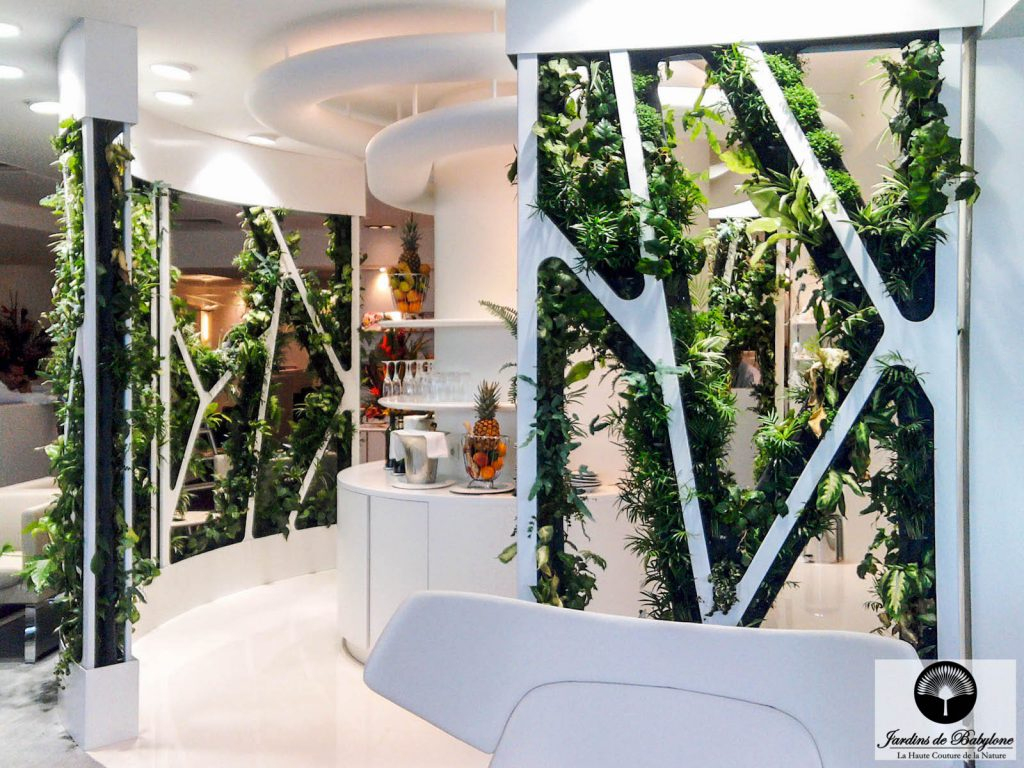 Plant Screen : The “Grand Large” Lounge At Corsairfly encequiconcerne Paravent De Jardin