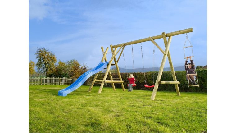 portique de jardin en bois