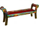 Roll Arm Bench By Sticks Ben050-D701026 | Mobilier De Salon ... dedans Salon De Jardin D Occasion
