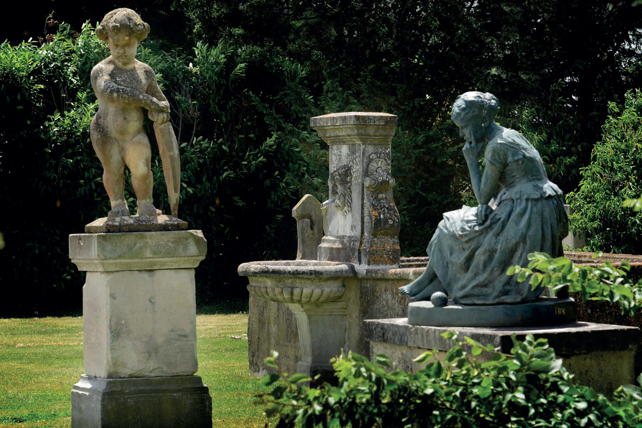 Statues De Jardin Occasion Idees Conception Jardin Idees Conception