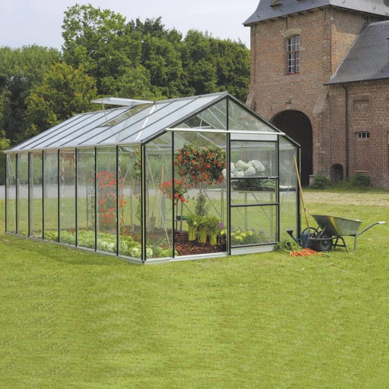 Serre De Jardin En Verre Trempé Affinity, 18.236 M² pour Serre De Jardin Leroy Merlin