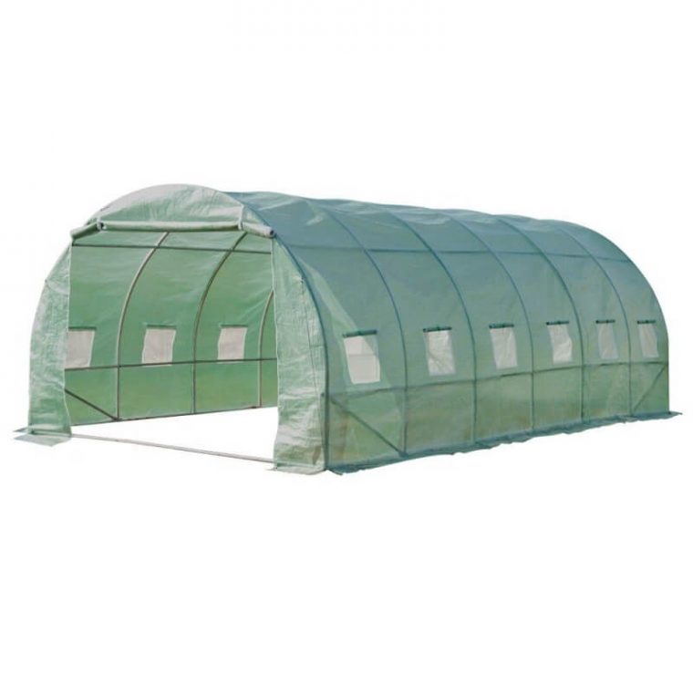 serre de jardin tunnel 18m2