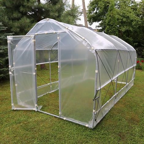 serre de jardin tunnel 12m2