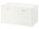 Stuva / Fritids Banc Avec Rangement Jouets - Blanc, Blanc 90X50X50 Cm tout Coffre De Jardin Ikea