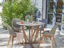 Un Salon De Jardin Au Style Scandinave | Table De Jardin ... concernant Salon De Jardin Solde Leroy Merlin