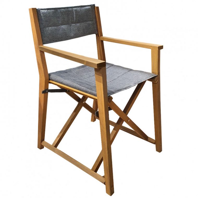 chaise de jardin en tissu