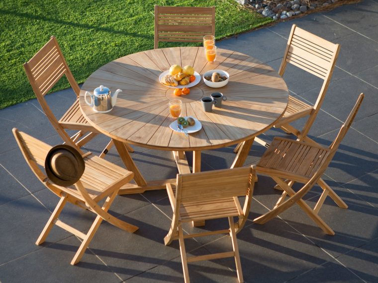 table de jardin destockage