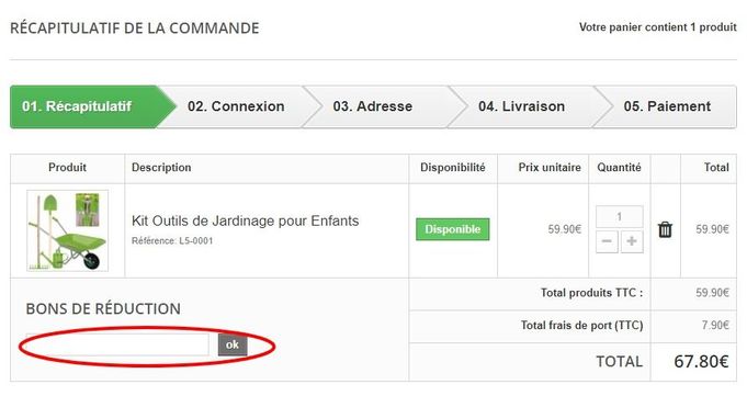 code promo comptoir des jardins