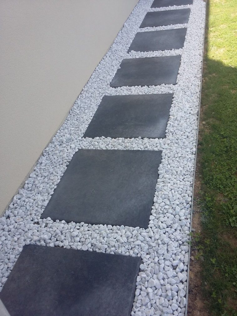 dalle de jardin en ciment