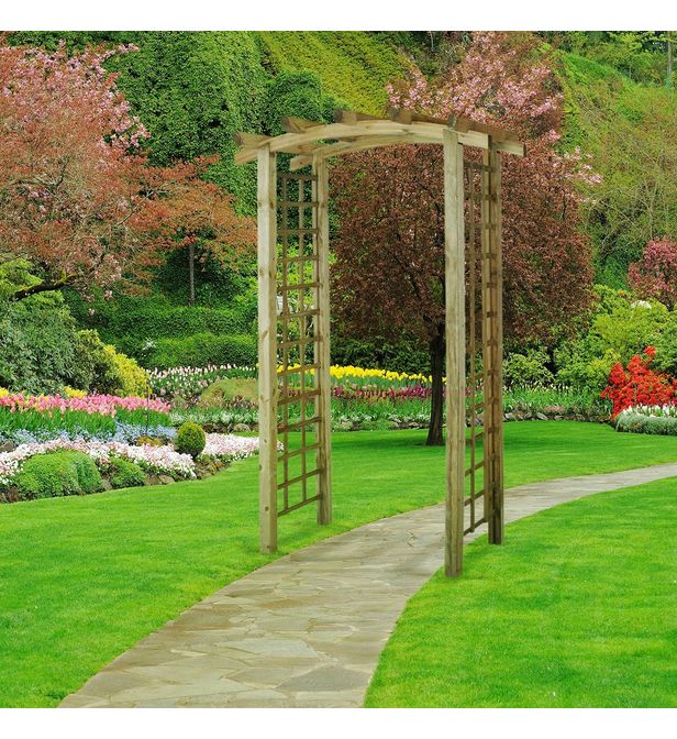 arche en bois jardin