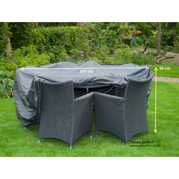 housse de protection salon bas de jardin