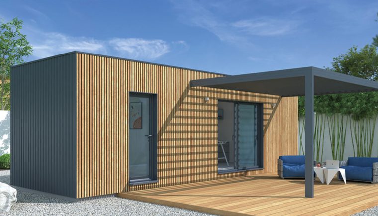 studio de jardin moderne