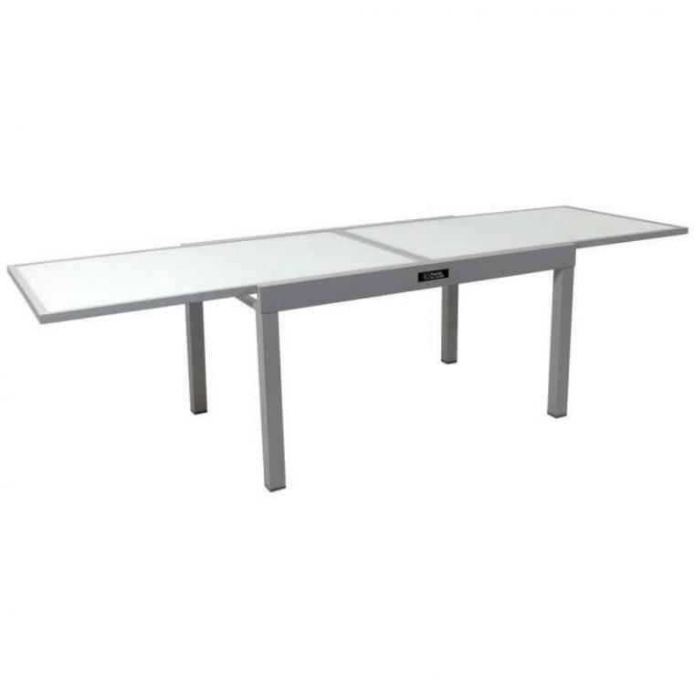 table de jardin aluminium extensible pas cher