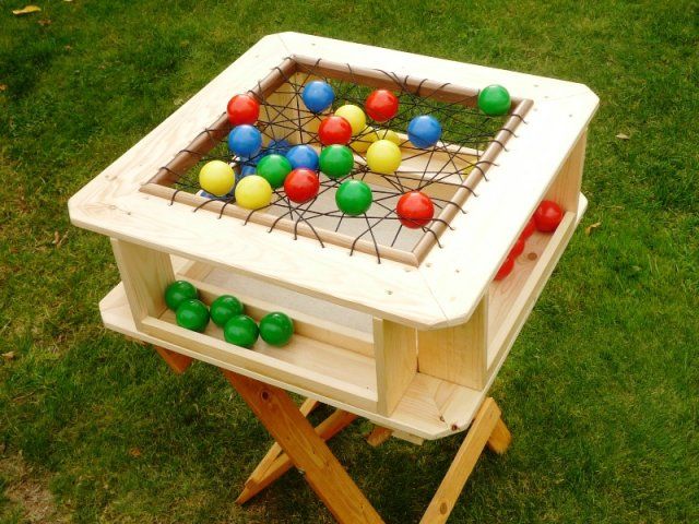 jeu en bois pour jardin