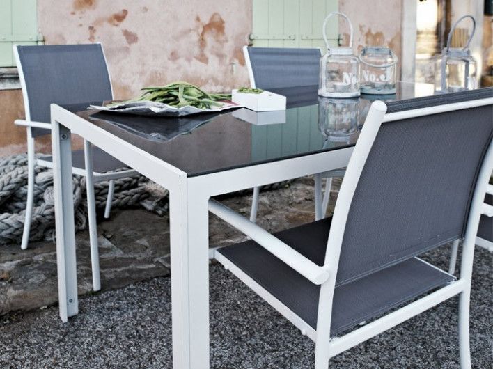 remplacer verre table jardin