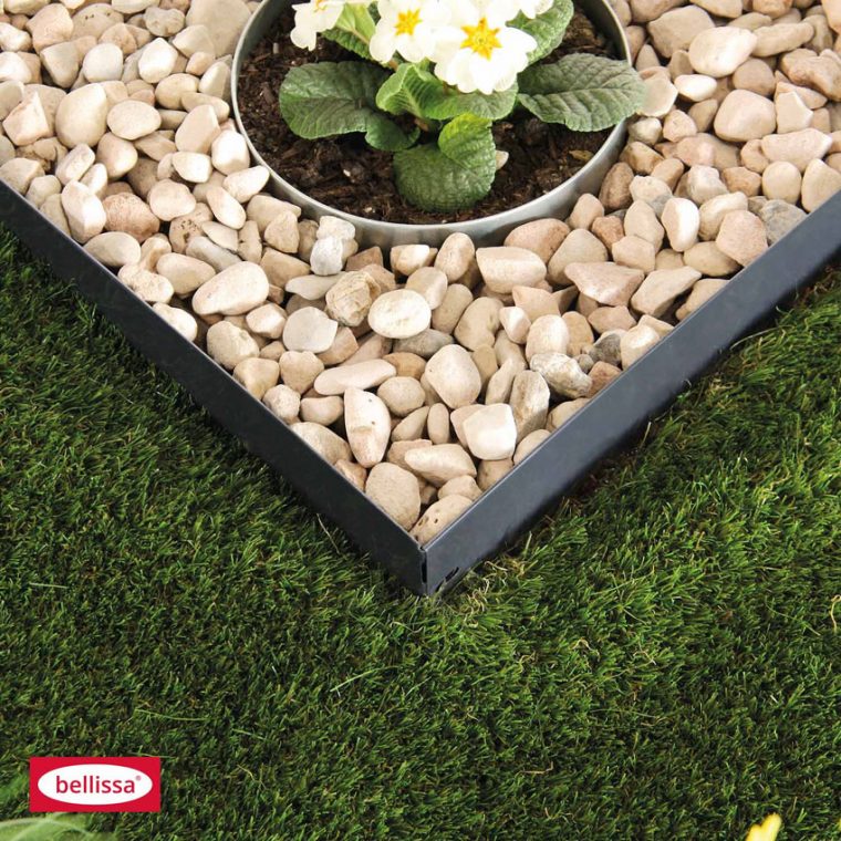 bordure jardin gris anthracite