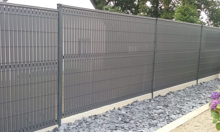 cloture rigide de jardin