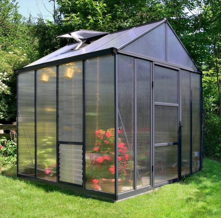 serre de jardin aluminium polycarbonate
