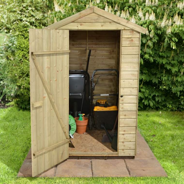 cabane rangement jardin bois