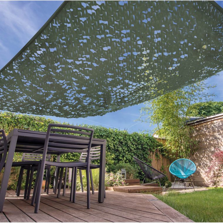 toile d ombrage jardin