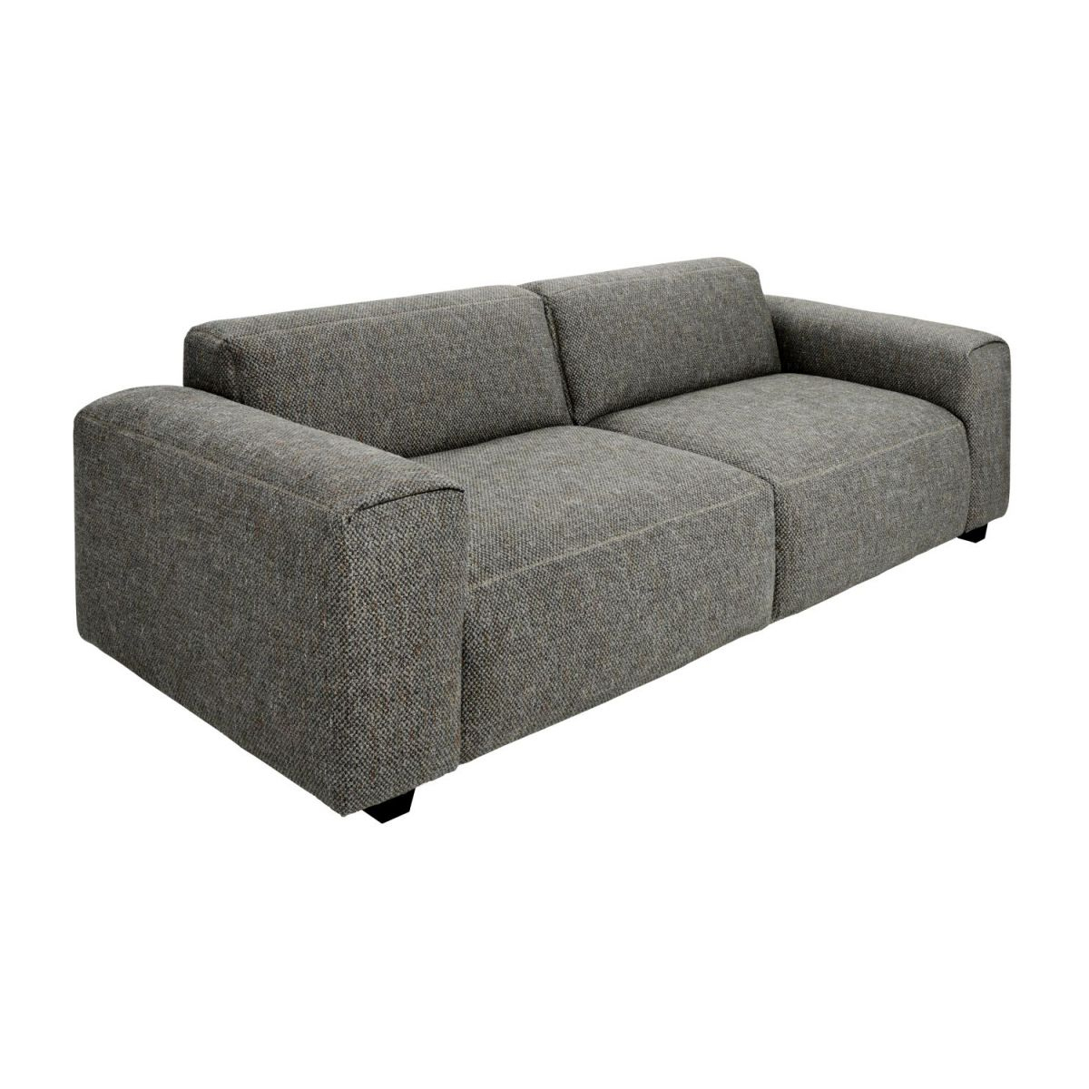 3-Sitzer Sofa Aus Stoff Bellagio Night Black encequiconcerne Sofa 3 Places