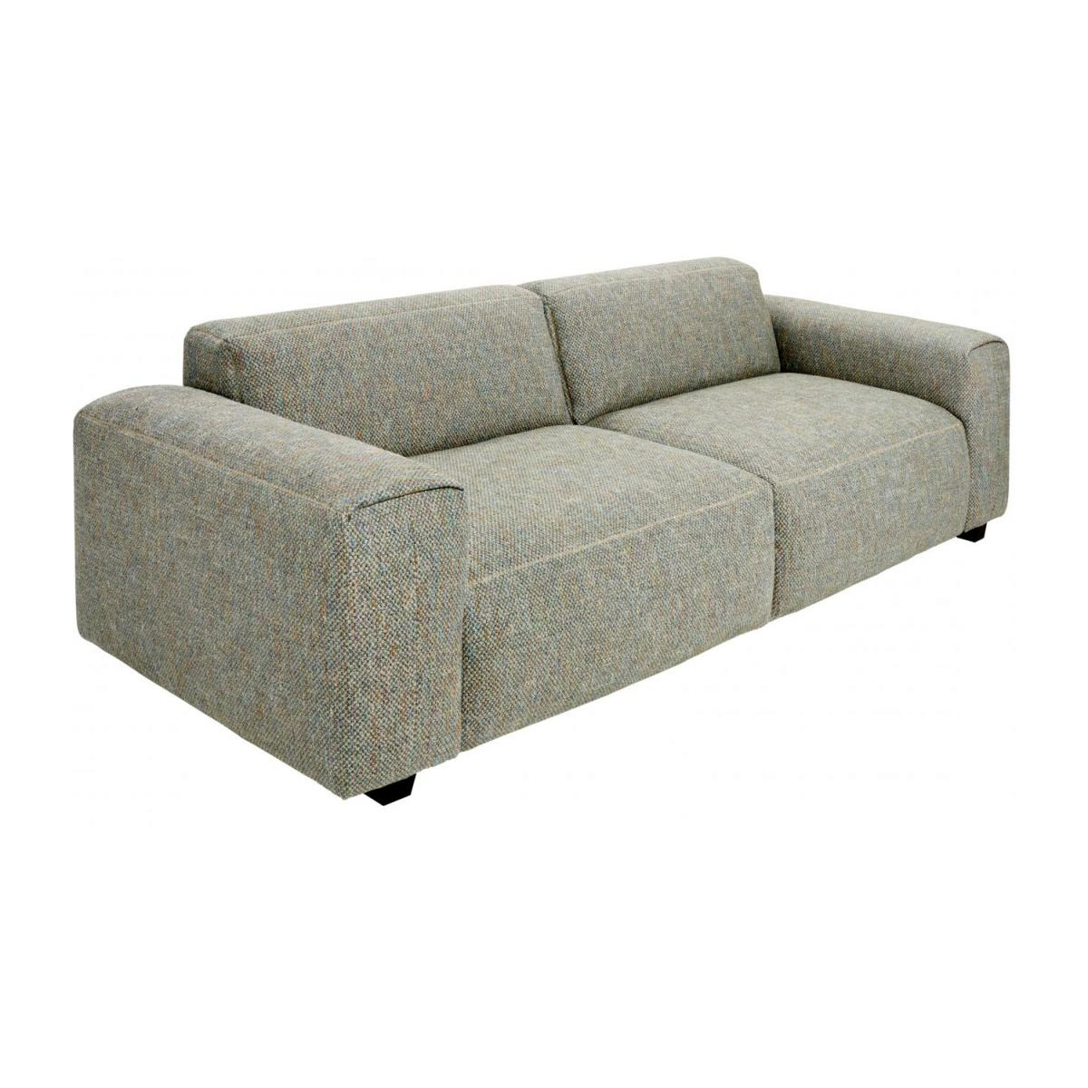 3-Sitzer Sofa Aus Stoff Bellagio Organic Green encequiconcerne Sofa 3 Places