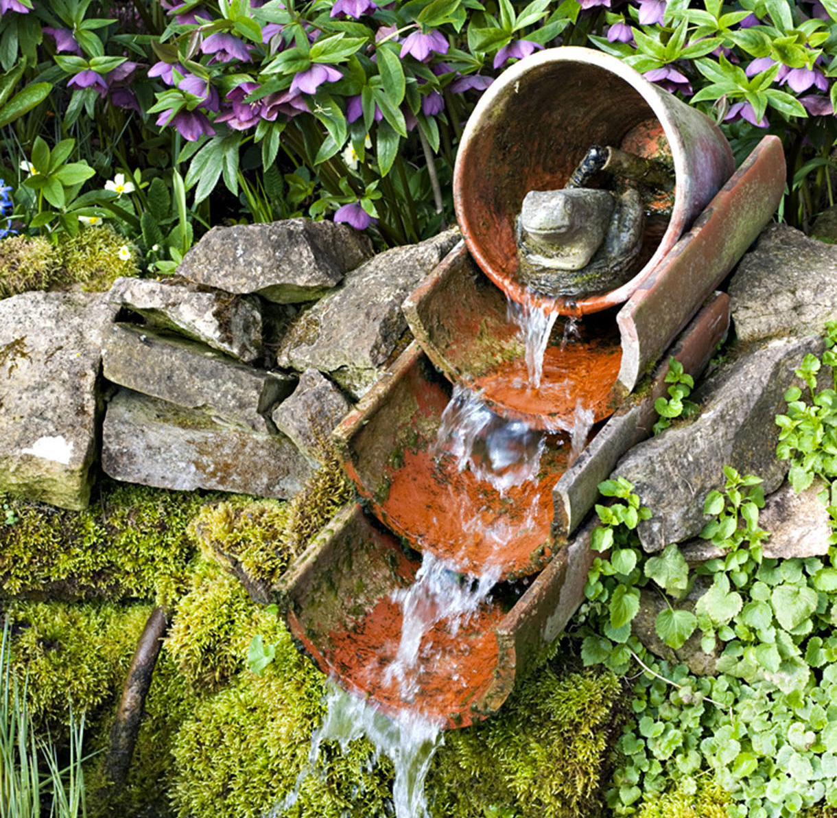 9 Exemples De Fontaines Pour Votre Jardin - Détente Jardin destiné Fontaine Pour Jardin Japonais