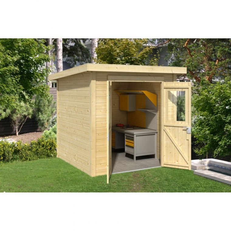 Abri De Jardin En Bois Nevada 3,73 M² encequiconcerne Abri Bois Nevada