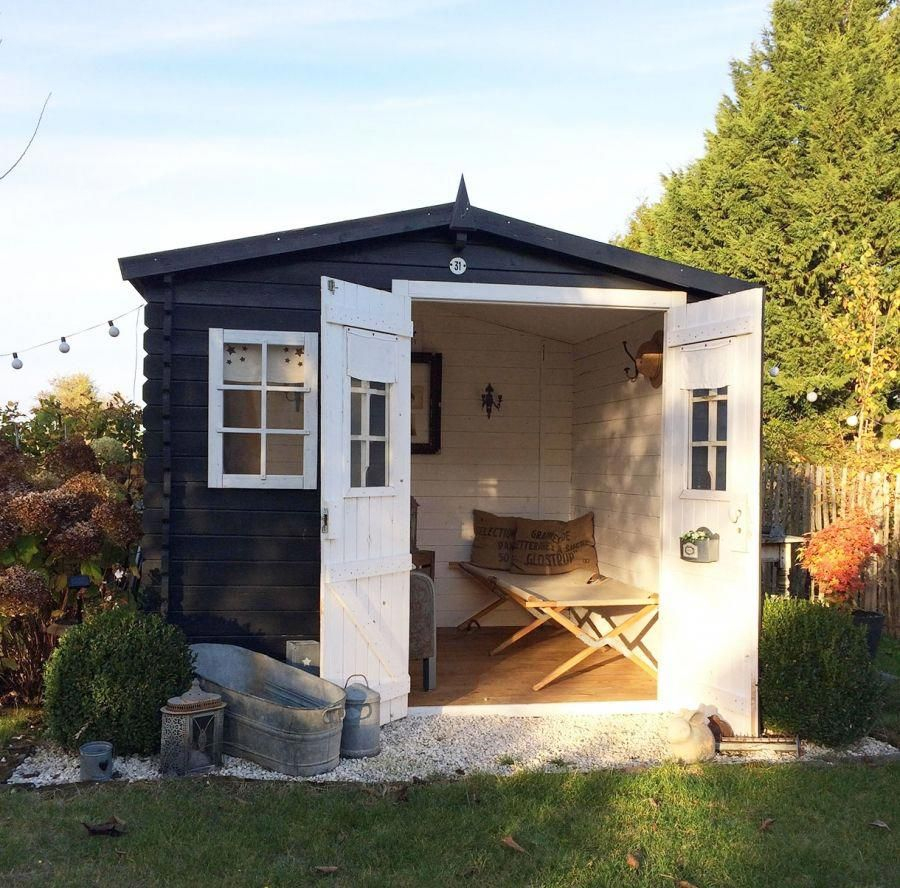 Abri De Jardin En Bois Pas Cher : Comment L'embellir ... pour Idees De Cabanon Pas Cher